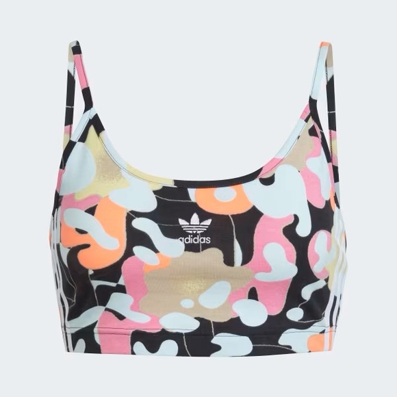 Adidas Multicolor Bra Top - Picture 1 of 11